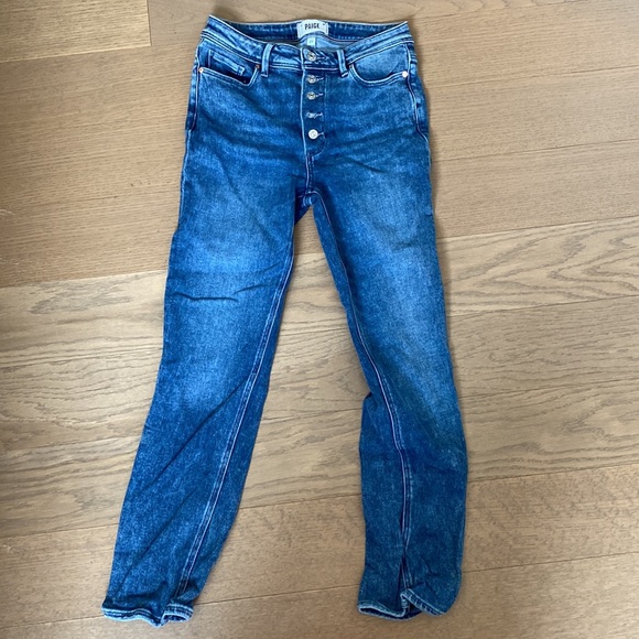 High Waisted PAIGE Skinny Jeans - Picture 2 of 2